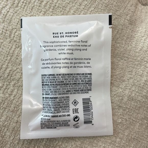 OUAI Rue St. Honore Eau de Parfum - Picture 3 of 4